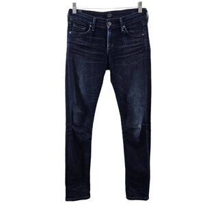 Citizens of Humanity Women’s Arielle Mid Rise Slim Dark Wash Blue Jeans - Sze 26
